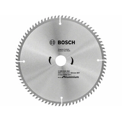 Bosch körfűrészlap 254 x 30 mm | fogszám: 80 db | vágásszélesség: 3 mm
