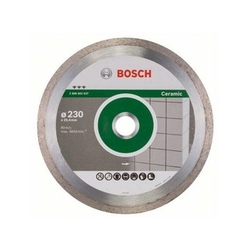 Bosch labākais keramikai 230x25.4x2.4x10mm dimanta griešanas disks