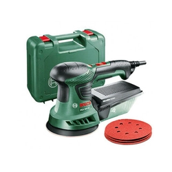 Bosch PEX 300 AE electric eccentric sander 230 V | 270 W | 125 mm | 2000 to 12000 RPM | In a suitcase