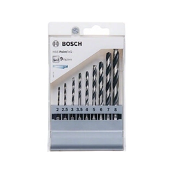 Bosch PointTeQ HEX hSS metaalborenset 9 st