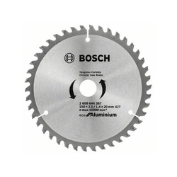 Bosch ripzāģa asmens 150 x 20 mm | zobu skaits: 42 db | griešanas platums: 2 mm