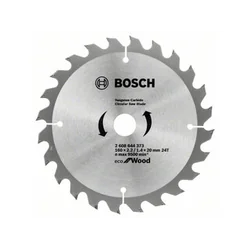 Bosch ripzāģa asmens 160 x 20 mm | zobu skaits: 24 db | griešanas platums: 2,2 mm