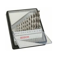 Bosch Robust Line hSS-G metal drill set 13 part