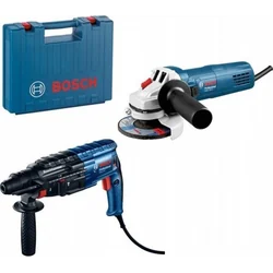 Bosch-slip BOSCH ROKETBORR GBH 240 + VINKELSLIPNING GWS 750-125 S