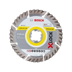 Bosch Standard pentru Universal X-LOCK 125x22,23x2x10mm disc de tăiere cu diamant 125 x 22,23 mm