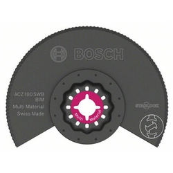 Bosch Starlock segmenta zāģa asmens, kas paredzēts svārstīgai vairāku mašīnu ACZ 100 SWB BIM