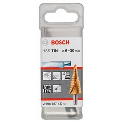 BOSCH Trinboremaskine, HSS-TiN HSS 6 -30 mm,10,0 mm,93,5 mm