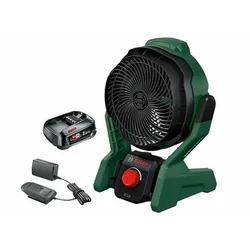 Bosch UniversalFan 18V-1000 акумуляторний вентилятор 18 V | Вугільна щітка | 1 x 2 Ач акумулятор + зарядний пристрій