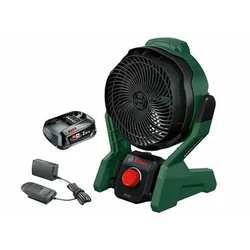 Bosch UniversalFan 18V-1000 akumulátorový ventilátor 18 V | Uhlíkový kartáč | 1 x 2 Ah baterie + nabíječka