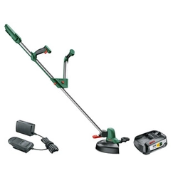 Bosch UniversalGrassCut 18V-26 akumulatora zāles trimmeris 18 V | 260 mm | Oglekļa suka | 1 x 2 Ah akumulators + lādētājs