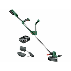 Bosch UniversalGrassCut 18V-260 акумуляторний тример для трави 18 V | 260 мм | Вугільна щітка | 2 x 2 Ач + зарядний пристрій