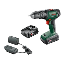 Bosch UniversalImpact 18V-EC cordless impact drill 18 V | 60 Nm | 1,5 - 13 mm | Carbon brush | 2 x 2 Ah battery + charger | In a suitcase