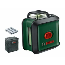 Bosch UniversalLevel 360 viivalaser Kantama: 0 - 24 m | 4 x elementti | Pahvilaatikossa