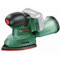 Bosch UniversalSander 18V akumulatorowa szlifierka wibracyjna 18 V | 93 x 93 mm | Szczotka węglowa | Bez akumulatora i ładowarki | W kartonowym pudełku