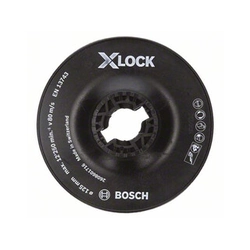 Bosch X-LOCK 125mm Tvrdá pryžová deska pro vláknový kotouč