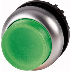 Botão Eaton Green com luz de fundo, sem retorno automático M22-DRLH-G (216796)