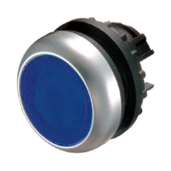 Botón plano Eaton M22-D-B azul - 216600