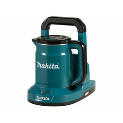 Bouilloire sans fil Makita KT001GZ 2 x 40 V | 0,8 l | Sans batterie ni chargeur | Dans une boîte en carton