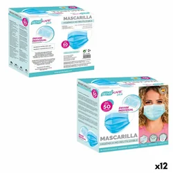 Box of hygienic masks SensiKare 50 Parts (12 Pieces)