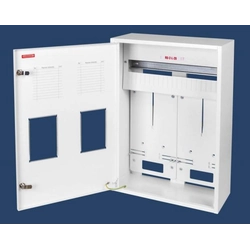 Bracer Surface-mounted, flush-mounted counter cabinet, universal 2-licznikowa 3-fazowe 20 modules IP30 (RU-2L-20 Z)