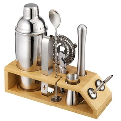 BRADFORD barman shaker set 10 elementen