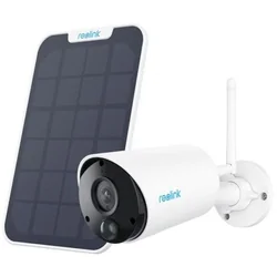 Brezžična IP kamera 3MP, objektiv 4mm, IR 10m, opozorila, digitalni zoom 10x, IP65, mikrofon, zvočnik + solarna plošča - Reolink Argus ECO