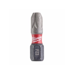 Broca pozidrive Milwaukee 25 mm | 1/4 bit de entrada posidrive 25 db