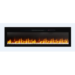 Built-in Electric Fireplace, with Sound, WI-FI, 7 colors and 5 flame intensity levels