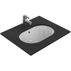Built-in washbasin Ideal Standard Connect, Oval, under the countertop, 55x38 cm