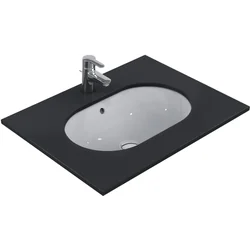 Built-in washbasin Ideal Standard Connect, Oval, under the countertop, 62x41 cm