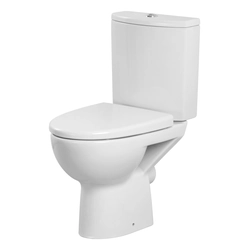 Built-in WC Cersanit, Parva with a slow-lowering lid