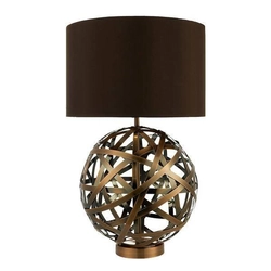 VOYAGE Table Lamp ANT Copper BALL Shade