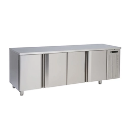 SCH-4D-8Z ﻿﻿﻿Eight-drawer cooling table with edge