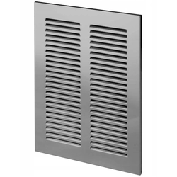 Metal ventilation grille AWENTA VELITE, stainless steel 14x21, MVZ4N