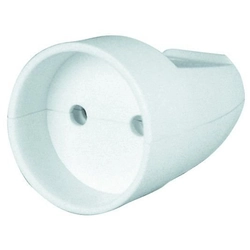 Simple portable socket S-122/S-7 White