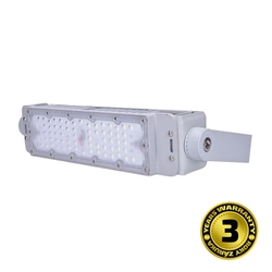 Solight LED outdoor spotlight Pro + 2, 50W, 6500lm, 5000K, IP65 gray, WM-50W-PP