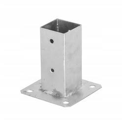 COLUMN BASE SCREWED ANCHOR BRACKET 70 x 70