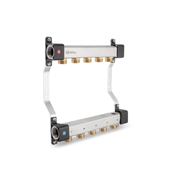 InoxFlow manifold with union nipples (RNN series) -12 circuits