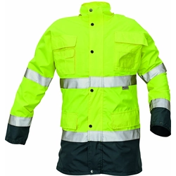 MALABAR insulated jacket HV yellow S