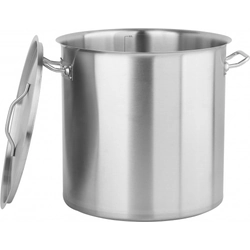 High pot 40cm 50L + stainless steel cover