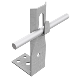 Angle clamp holder; h = 15cm / OG / AH Hardt