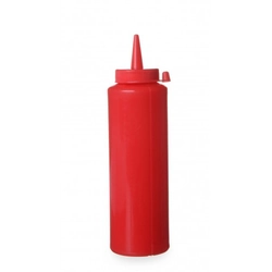 Sauce dispenser bottle 70x250mm red | 870070006
