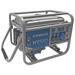 Jednofázový generátor proudu 7,5 kW HYUNDAI HY8001