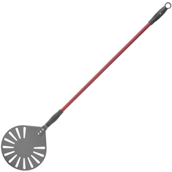 Round perforated pizza shovel 230 x 1200 mm - Hendi 618103