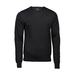 Tee Jays Men's sweater with merino Size: XL, Color: black