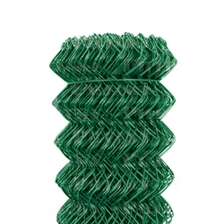 Square mesh IDEAL PVC COMPACT 200cm/55X55/15m - 1,65/2,5mm, green