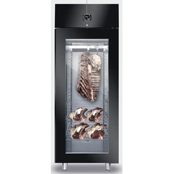 Cabinet for seasoning meat SUPERDRY BLACK NEW2020 | glazed | 1-door | 700l | 750x850 (+700) x2080mm