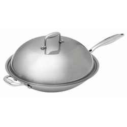 Wok pan for Bartscher induction cookers