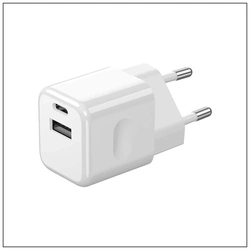V-tac V-TAC FAST USB charger 30W White MINI Dual USB Type-A Type-C VT-5330 SKU 6680 - Quantity discounts.Fast shipping.Professional technical support.