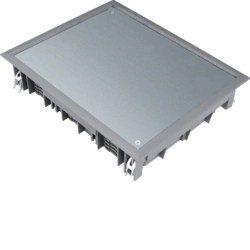 Installation box for underfloor-installation Hager VDE09057011 Polyamide (PA) IP30 Grey